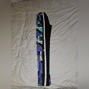Victoria's Secret Black and Blue Geometric Men's Joggers